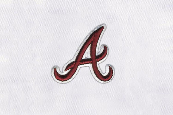 Alphabet Puff: A Bold Embroidery Design for Small Business Branding