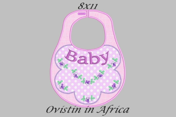 Baby Floral Adorable Baby Bib Large Review for Seasonal Embroidery