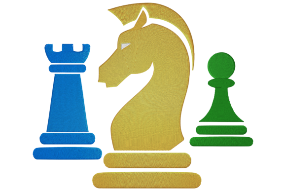 Chess Pieces Embroidery Design Review