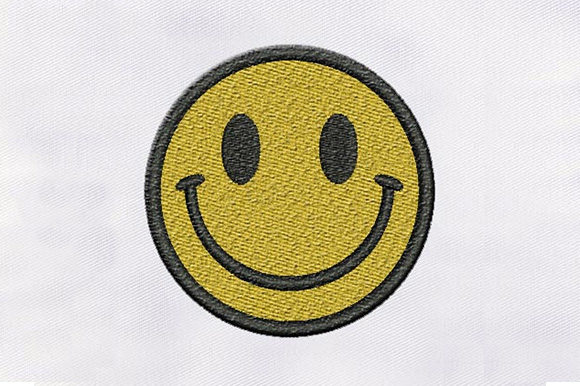 Face Emoji Embroidery Design Review for Boutique Sweatshirts