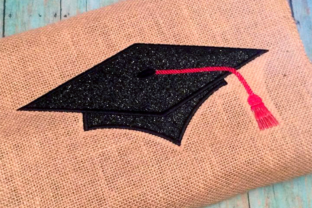 Graduation Cap Applique: A Versatile Embroidery Design for Seasonal Creations