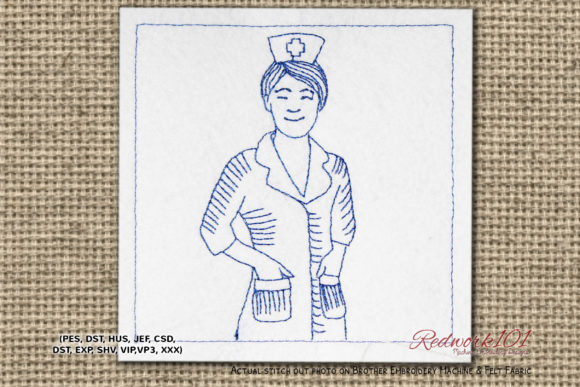 Hospital Nurse Lineart Design Review for Real Projects