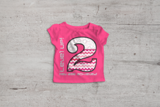 Level Up 2nd Birthday Applique Review for Embroidery Gift Shops