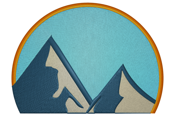 Mountain Landscape Embroidery Design Review for Craft Fair Success
