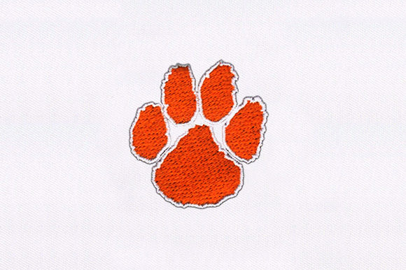 Orange Paw Embroidery Design Review for Boutique Sweatshirts