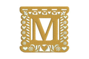 Papel Picado Alphabet M Review: A Vibrant Monogram for Craft Projects