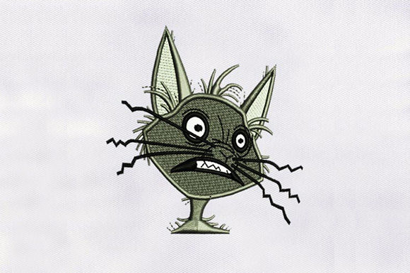 Shocking Cat Face Embroidery Design Review