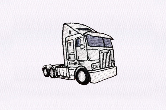 Tractor Trailer Truck Embroidery Design Review