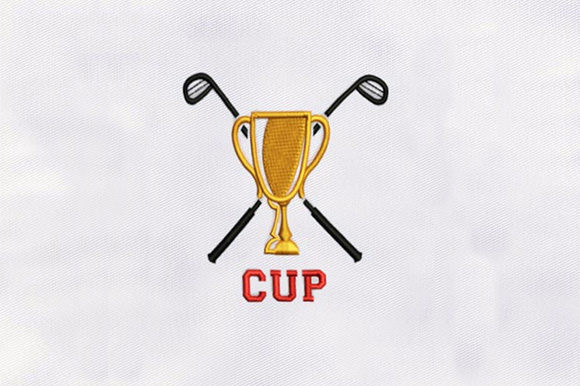 Trophy Embroidery Design Review for Boutique Sweatshirts