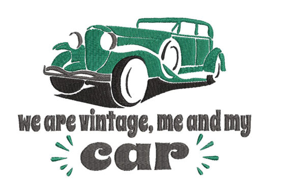 Vintage Car and Funny Quote: A Seasonal Embroidery Design Review